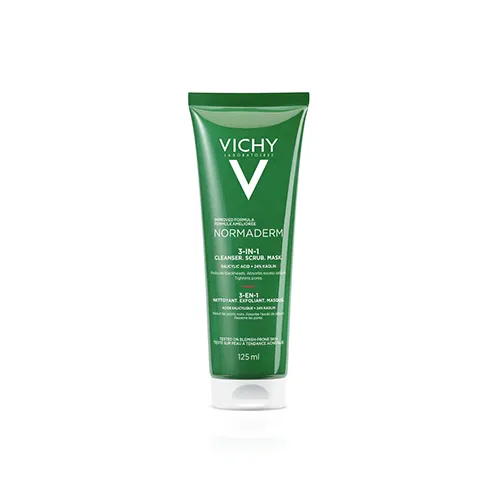 Vichy Normaderm 3 in 1 Cleanser, Scrub & Mask