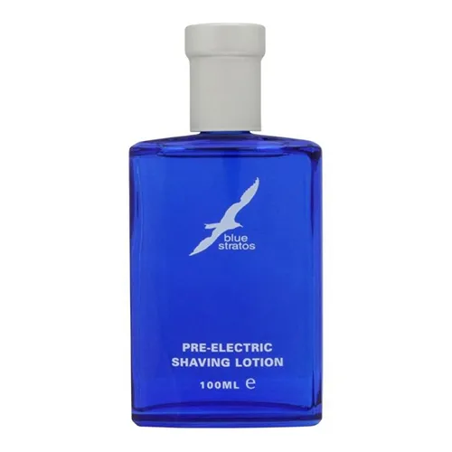 Blue Stratos Pre Electric Shaving Lotion
