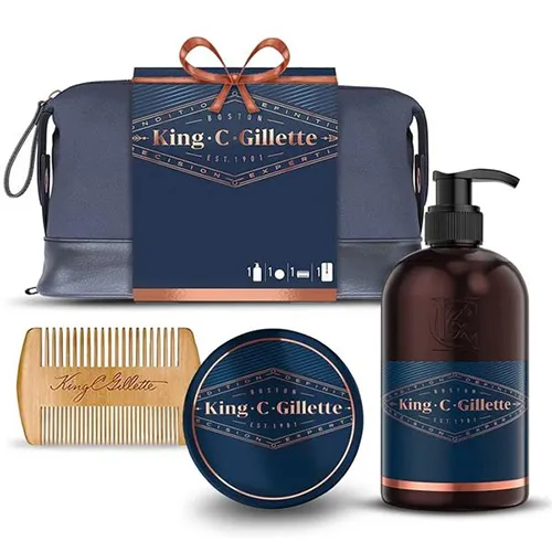 Gillette King C Beard Essentials Bag 