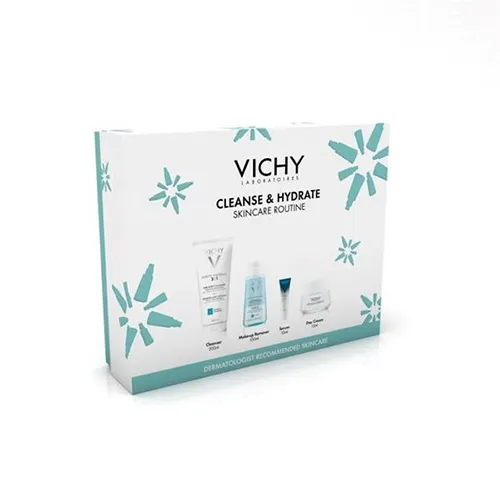 Vichy Cleanse&Hydrate Skincare Routine